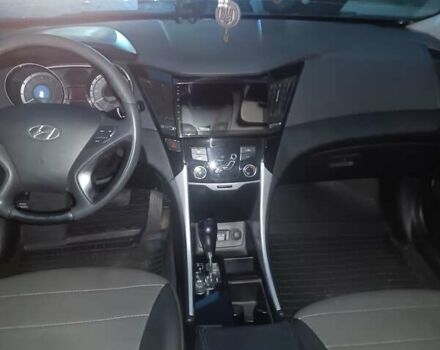 Черный Хендай Соната, объемом двигателя 2 л и пробегом 350 тыс. км за 7500 $, фото 5 на Automoto.ua