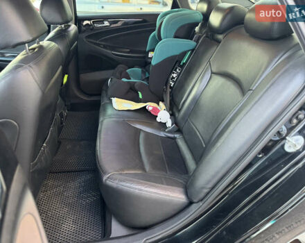 Черный Хендай Соната, объемом двигателя 2.4 л и пробегом 270 тыс. км за 9200 $, фото 29 на Automoto.ua