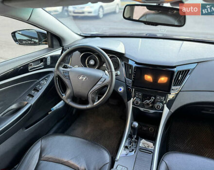 Черный Хендай Соната, объемом двигателя 2.4 л и пробегом 270 тыс. км за 9200 $, фото 33 на Automoto.ua