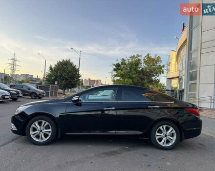 Черный Хендай Соната, объемом двигателя 2.4 л и пробегом 270 тыс. км за 9200 $, фото 7 на Automoto.ua