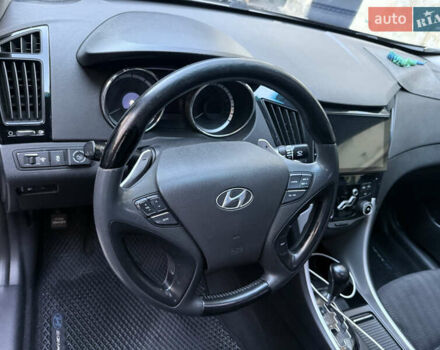 Чорний Хендай Соната, об'ємом двигуна 2 л та пробігом 203 тис. км за 8500 $, фото 7 на Automoto.ua