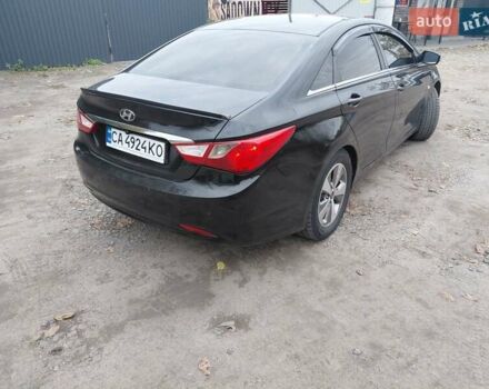 Черный Хендай Соната, объемом двигателя 2 л и пробегом 200 тыс. км за 7000 $, фото 2 на Automoto.ua