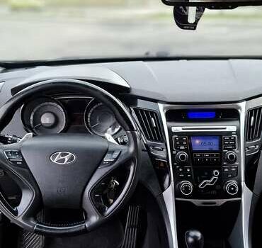 Чорний Хендай Соната, об'ємом двигуна 2.4 л та пробігом 208 тис. км за 8600 $, фото 1 на Automoto.ua