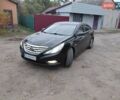 Черный Хендай Соната, объемом двигателя 2 л и пробегом 200 тыс. км за 7000 $, фото 1 на Automoto.ua