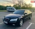 Черный Хендай Соната, объемом двигателя 2 л и пробегом 270 тыс. км за 6900 $, фото 3 на Automoto.ua