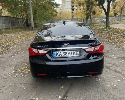 Черный Хендай Соната, объемом двигателя 2 л и пробегом 330 тыс. км за 7400 $, фото 3 на Automoto.ua