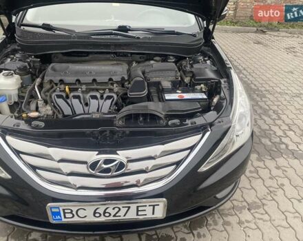 Черный Хендай Соната, объемом двигателя 2.4 л и пробегом 97 тыс. км за 10700 $, фото 23 на Automoto.ua