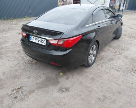 Черный Хендай Соната, объемом двигателя 2 л и пробегом 200 тыс. км за 7000 $, фото 7 на Automoto.ua