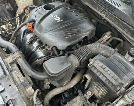 Черный Хендай Соната, объемом двигателя 2.36 л и пробегом 260 тыс. км за 2000 $, фото 5 на Automoto.ua