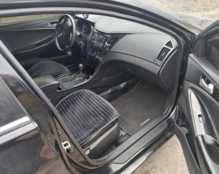 Черный Хендай Соната, объемом двигателя 2 л и пробегом 200 тыс. км за 7000 $, фото 3 на Automoto.ua