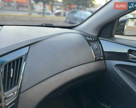 Черный Хендай Соната, объемом двигателя 2.4 л и пробегом 270 тыс. км за 9200 $, фото 47 на Automoto.ua