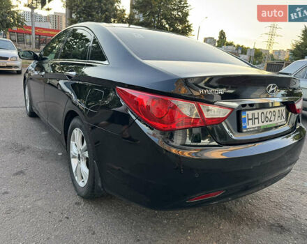 Черный Хендай Соната, объемом двигателя 2.4 л и пробегом 270 тыс. км за 9200 $, фото 48 на Automoto.ua