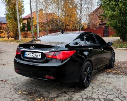 Чорний Хендай Соната, об'ємом двигуна 2 л та пробігом 216 тис. км за 7650 $, фото 5 на Automoto.ua