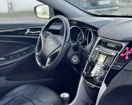 Черный Хендай Соната, объемом двигателя 2 л и пробегом 237 тыс. км за 7500 $, фото 4 на Automoto.ua