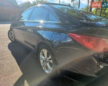 Черный Хендай Соната, объемом двигателя 2.36 л и пробегом 118 тыс. км за 9600 $, фото 125 на Automoto.ua