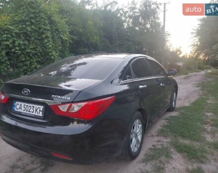 Черный Хендай Соната, объемом двигателя 2 л и пробегом 176 тыс. км за 8700 $, фото 8 на Automoto.ua