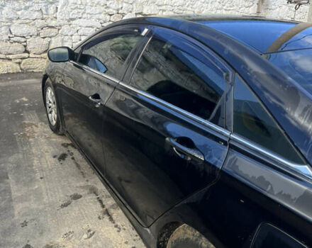 Черный Хендай Соната, объемом двигателя 2.36 л и пробегом 178 тыс. км за 7000 $, фото 1 на Automoto.ua