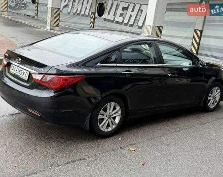 Черный Хендай Соната, объемом двигателя 2 л и пробегом 200 тыс. км за 5999 $, фото 15 на Automoto.ua