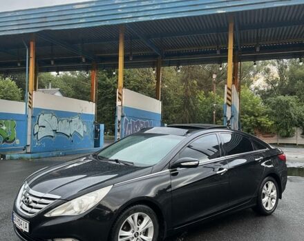 Черный Хендай Соната, объемом двигателя 2.4 л и пробегом 180 тыс. км за 8799 $, фото 9 на Automoto.ua