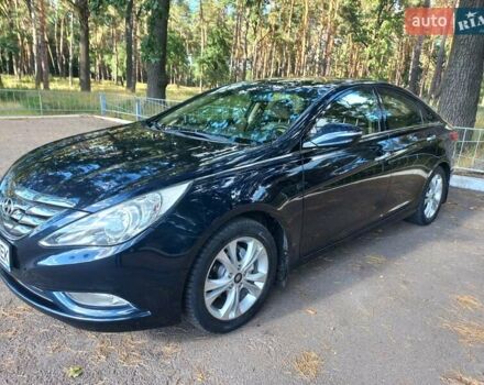Черный Хендай Соната, объемом двигателя 2.36 л и пробегом 118 тыс. км за 9600 $, фото 48 на Automoto.ua