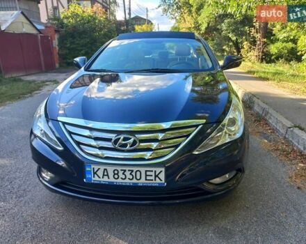 Черный Хендай Соната, объемом двигателя 2.36 л и пробегом 118 тыс. км за 9600 $, фото 20 на Automoto.ua