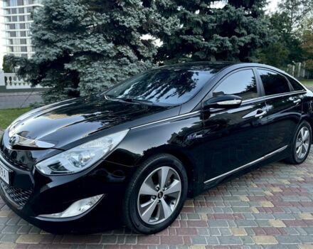 Черный Хендай Соната, объемом двигателя 2 л и пробегом 215 тыс. км за 9500 $, фото 3 на Automoto.ua