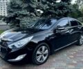 Черный Хендай Соната, объемом двигателя 2 л и пробегом 215 тыс. км за 9500 $, фото 3 на Automoto.ua