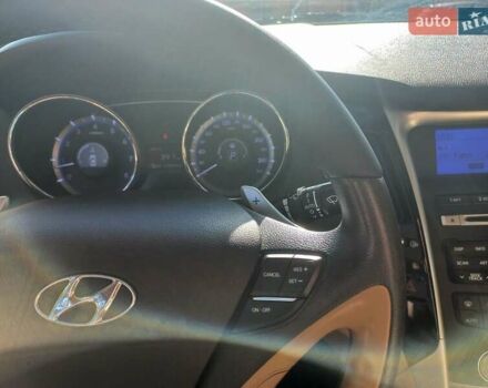 Черный Хендай Соната, объемом двигателя 2.36 л и пробегом 118 тыс. км за 9600 $, фото 68 на Automoto.ua