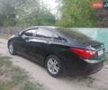 Черный Хендай Соната, объемом двигателя 2 л и пробегом 176 тыс. км за 8700 $, фото 10 на Automoto.ua