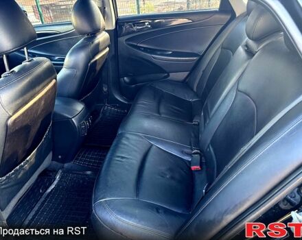 Черный Хендай Соната, объемом двигателя 2.4 л и пробегом 200 тыс. км за 7600 $, фото 8 на Automoto.ua