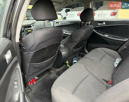 Черный Хендай Соната, объемом двигателя 2 л и пробегом 200 тыс. км за 5999 $, фото 35 на Automoto.ua