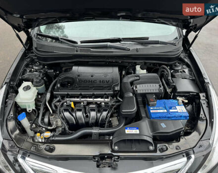 Черный Хендай Соната, объемом двигателя 2 л и пробегом 118 тыс. км за 9500 $, фото 32 на Automoto.ua