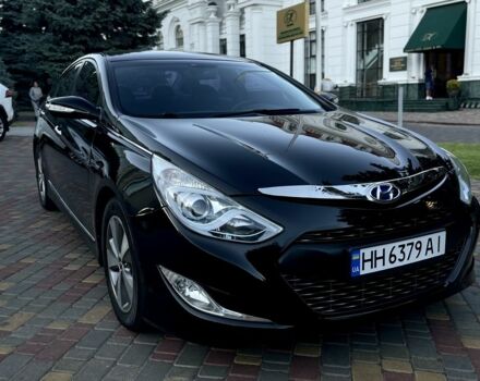 Черный Хендай Соната, объемом двигателя 2 л и пробегом 215 тыс. км за 9500 $, фото 14 на Automoto.ua