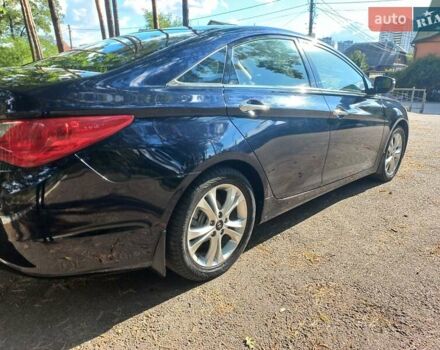 Черный Хендай Соната, объемом двигателя 2.36 л и пробегом 118 тыс. км за 9600 $, фото 35 на Automoto.ua