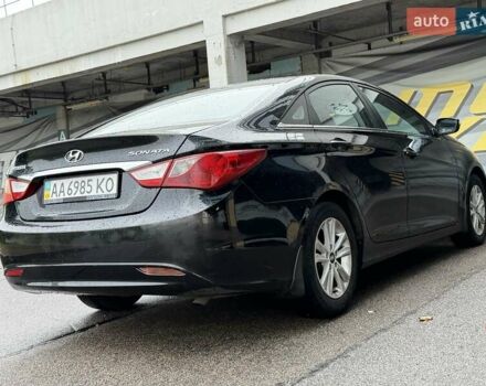 Черный Хендай Соната, объемом двигателя 2 л и пробегом 200 тыс. км за 5999 $, фото 7 на Automoto.ua