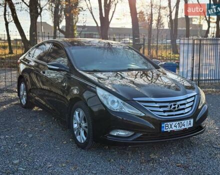 Чорний Хендай Соната, об'ємом двигуна 2.36 л та пробігом 260 тис. км за 8700 $, фото 11 на Automoto.ua