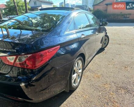 Черный Хендай Соната, объемом двигателя 2.36 л и пробегом 118 тыс. км за 9600 $, фото 108 на Automoto.ua