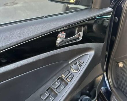 Черный Хендай Соната, объемом двигателя 2 л и пробегом 216 тыс. км за 8750 $, фото 16 на Automoto.ua