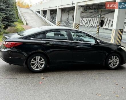 Черный Хендай Соната, объемом двигателя 2 л и пробегом 200 тыс. км за 5999 $, фото 14 на Automoto.ua