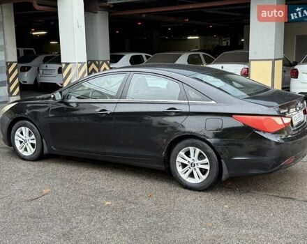 Черный Хендай Соната, объемом двигателя 2 л и пробегом 200 тыс. км за 5999 $, фото 20 на Automoto.ua