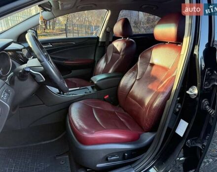 Чорний Хендай Соната, об'ємом двигуна 2.36 л та пробігом 260 тис. км за 8700 $, фото 19 на Automoto.ua