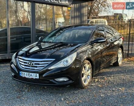Чорний Хендай Соната, об'ємом двигуна 2.36 л та пробігом 260 тис. км за 8700 $, фото 13 на Automoto.ua