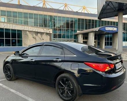 Черный Хендай Соната, объемом двигателя 2 л и пробегом 216 тыс. км за 8750 $, фото 11 на Automoto.ua