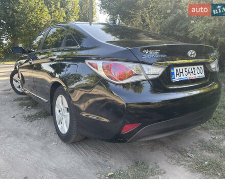 Чорний Хендай Соната, об'ємом двигуна 2.4 л та пробігом 197 тис. км за 10500 $, фото 12 на Automoto.ua