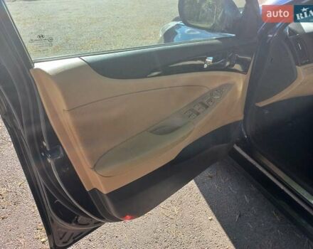 Черный Хендай Соната, объемом двигателя 2.36 л и пробегом 118 тыс. км за 9600 $, фото 52 на Automoto.ua