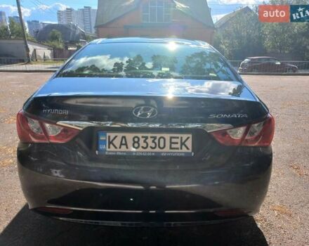 Черный Хендай Соната, объемом двигателя 2.36 л и пробегом 118 тыс. км за 9600 $, фото 30 на Automoto.ua