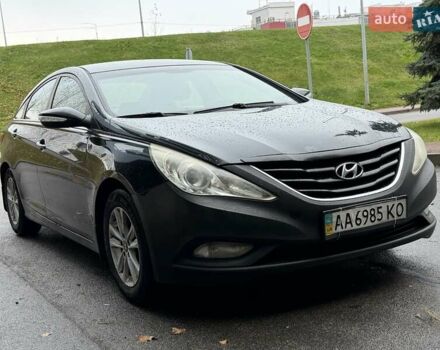 Черный Хендай Соната, объемом двигателя 2 л и пробегом 200 тыс. км за 5999 $, фото 8 на Automoto.ua
