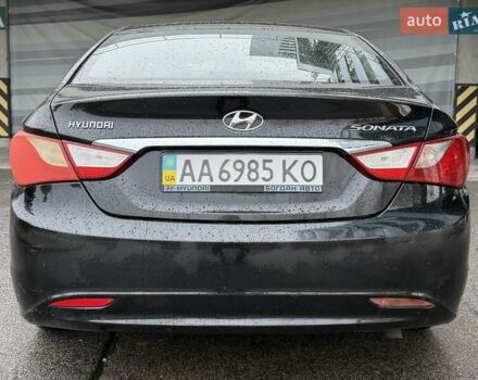 Черный Хендай Соната, объемом двигателя 2 л и пробегом 200 тыс. км за 5999 $, фото 10 на Automoto.ua