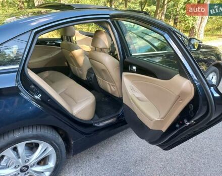 Черный Хендай Соната, объемом двигателя 2.36 л и пробегом 118 тыс. км за 9600 $, фото 17 на Automoto.ua