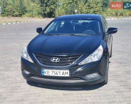 Черный Хендай Соната, объемом двигателя 2 л и пробегом 180 тыс. км за 7500 $, фото 10 на Automoto.ua